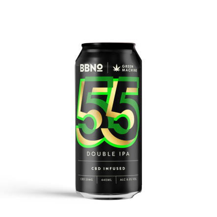 Brew By Numbers 55 Double IPA CBD Infused