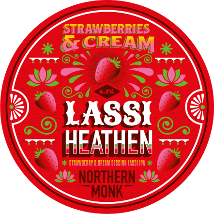 Northern Monk Strawberry Cream Lassi Heathen