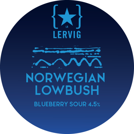 Lervig Rackhouse Norweigian Lowbush Blueberry Sour