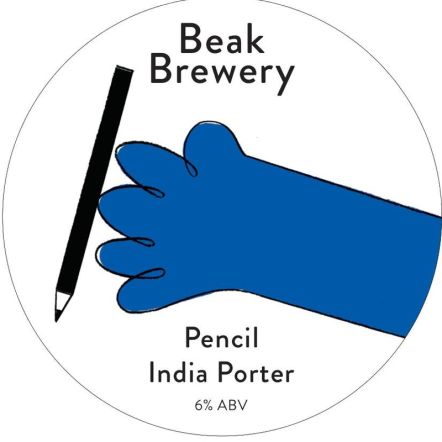 Beak Brewery Pencil HB India Porter