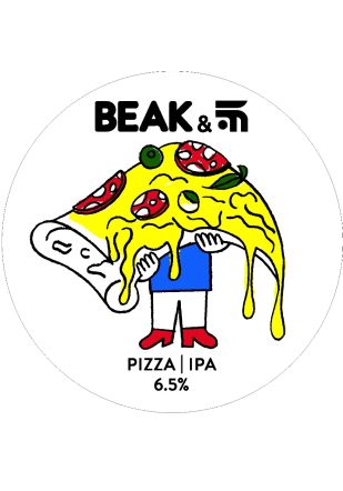 Beak Brewery Pizza