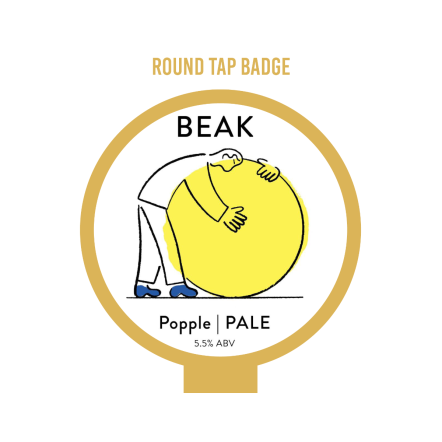 Beak Brewery Popple badge