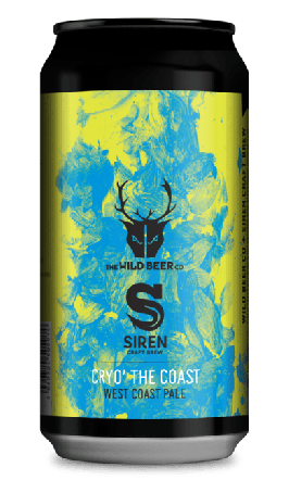 SHORT DATED Wild Beer Co Cryo' the Coast (x Siren) (15/01/23)