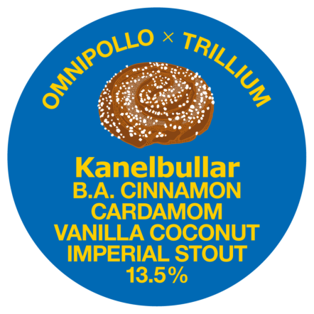 Omnipollo Kanelbullar BA Cinnamon Vanilla Coconut Imperial Stout (x Trillium)